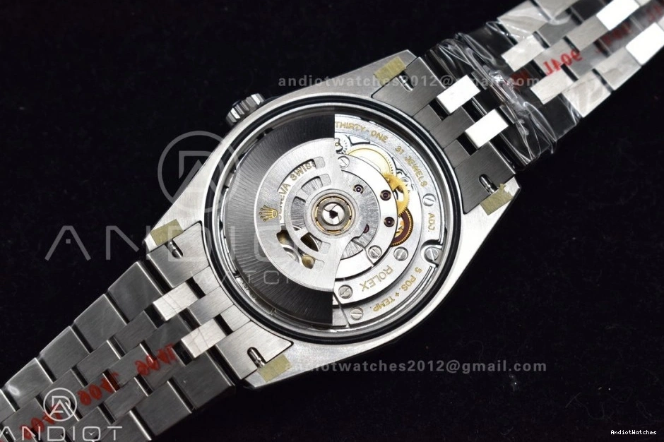 126234 1:1 36 Timeless Diamond On VSF Green VS 904L SS DateJust Best 573 Jubilee Dial Edition Bracelet Steel 1220